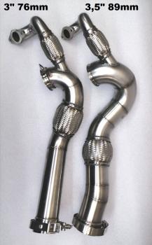 Preview: Golf5 R32 / Audi A3 3,2 8P / Audi TT 8J    3,5" 89mm Downpipe